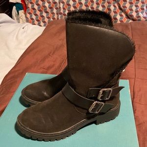 Moto Boots by Blowfish Brand.  EUC!